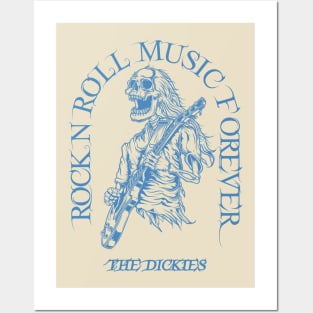 The Dickies /// Skeleton Guitar Posters and Art